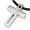 Dolan Bullock SEATTLE 18K Gold Steel Diamond Pendant /w cord