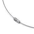 Manuel.Zed Stainless Steel Wire Necklace