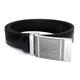 Zoppini Stainless Steel Leather Belt