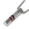 LAMBORGHINI Red White Red Titanium Steel Pendant