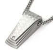LAMBORGHINI Swirl Series Titanium Steel Pendant