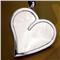 Maui Stainless Steel Mother of Pearl Heart Pendant w/ Leather Cord