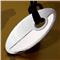 Maui Stainless Steel Mother of Pearl Pendant w/ Leather Cord