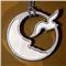 Maui Stainless Steel Mother of Pearl Midnight Pendant w/ Chain