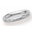 Benchmark 3MM 14K White Gold C/F Wedding Band