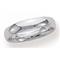 Benchmark 4MM 14K White Gold C/F Wedding Band