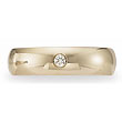 Benchmark 14K Diamond Wedding Band 0.08 TCW