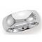 Benchmark 7MM 14K White Gold C/F Wedding Band