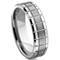 Tungsten Carbide Mechanic Design Wedding Band Ring