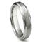 Tungsten Carbide Laser Engraved Hebrew Wedding Band Ring