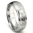 Cobalt XF Chrome 8MM Celtic Wedding Band Ring
