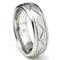 Cobalt XF Chrome 8MM Diamond Cut Newport Wedding Band Ring