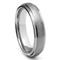 Tungsten Carbide 6MM Mesh Finish Wedding Band Ring