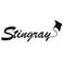 Sterling Silver Hematite Organic  Stingray Leather Dog Tag Pendant w/ Bead Chain