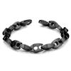 Black Tungsten Carbide 10MM Manhattan Link Bracelet