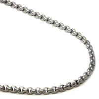 Titanium 4MM Box Link Necklace Chain