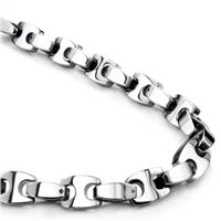 Tungsten Carbide 10MM Marina Link Necklace Chain