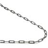 Gunmetal Grey Titanium 5MM Paper Clip Link Necklace Chain