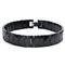 Black Tungsten Carbide Men's Link Bracelet