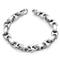 Stainless Steel Link Two-Tone Finish Men's Bracelet