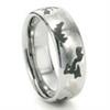Military Camouflage Men's Tungsten Carbide Wedding Ring
