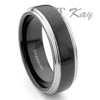 Titanium Wedding Rings - Titanium Kay