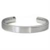 Titanium 10MM Cuff Bangle w/ Raised Center