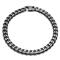 Gunmetal Grey Titanium 7MM Curb Link Bracelet