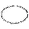 Titanium 4MM Figaro Link Bracelet