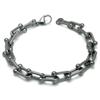 Gunmetal Grey Titanium 9MM U-Link Bracelet