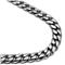 Italian Cut Titanium 10MM Curb Necklace Chain