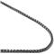 Gunmetal Grey Titanium 4MM Wheat Link Necklace Chain