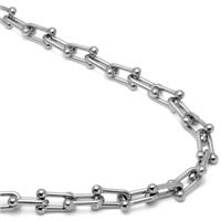 Titanium 9MM U-Link Necklace Chain