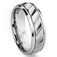 Cobalt Chrome Wedding Bands and Rings - Titanium Kay