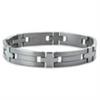Titanium Men's Bracelet w/ Cross Designs
