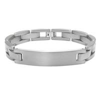 Titanium Engravable Men's ID Bracelet