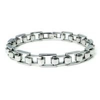 Stainless Steel High Polish Bicycle Chain Bracelet