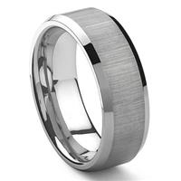 CENTOUR Tungsten Carbide Ring in Comfort Fit