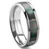 BARON Titanium Mother of Pearl 6mm Band Ring