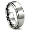 Titanium 8mm Wedding Ring w/ Brush Center
