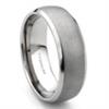 Titanium 7mm Brushed Men's Wedding Band Ring