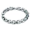 Stainless Steel Men's Large Box Link Bracelet