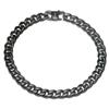 Black Titanium 7MM Curb Link Bracelet