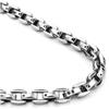 Tungsten Carbide 7MM Oval Link Necklace Chain