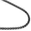 Black Titanium 4MM Box Link Necklace Chain