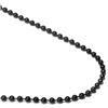 Black Titanium 3MM Bead Necklace Chain