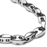 Titanium Men's 10MM Link Necklace Chain