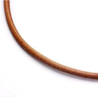 Brown Leather Necklace Cord