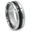 2nd Generation Tungsten Carbide 3 Dome Wedding Band Ring