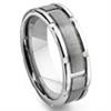 Tungsten Carbide Grooved Wedding Band Ring